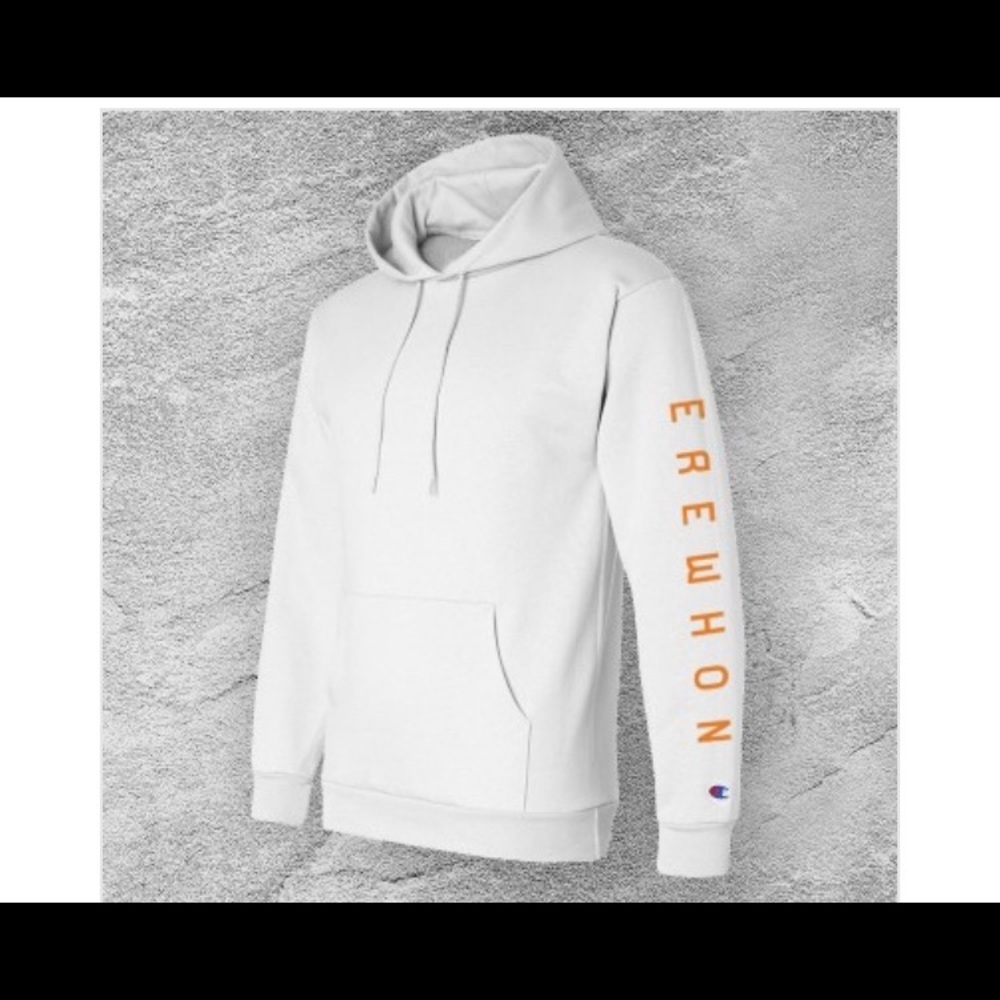 BRAND NEW EREWHON WHITE SWEATSHIRT, size M